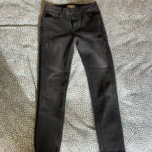 H&M Grey Distressed Skinny Jeans Size 4